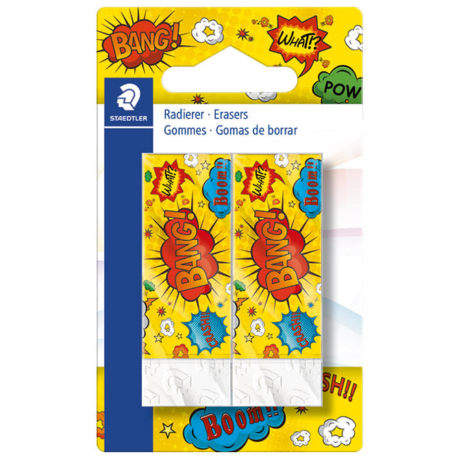 RADIRKA RASOPLAST B20 PK2 COMIC STAEDTLER 526B2COBK2 BLISTER!!