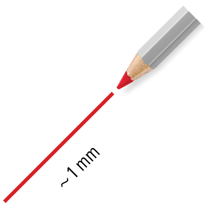 OLOVKA SPECIJALNA NEPERMANENTNA OMNICHROM PK12 STAEDTLER 108-2 CRVENA