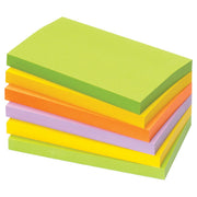 Blok samolepilen 125x75mm 100L Spring Global Notes 5855-76 neon razvrščeno
