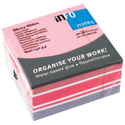 SAMOLEPILNI BLOK KOCKA 75X75MM 400L GLOBAL NOTES 5654-69 SORTIRANO