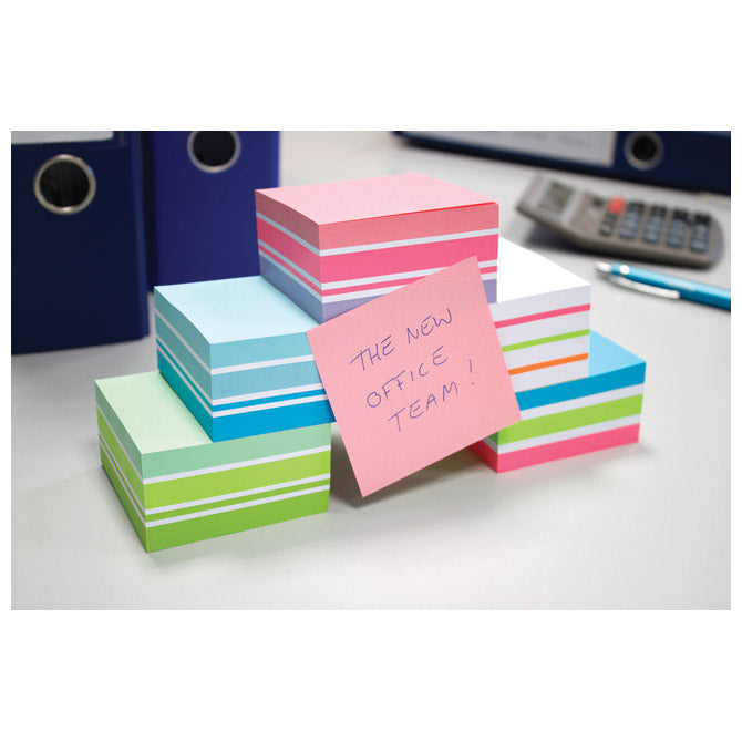 SAMOLEPILNI BLOK KOCKA 75X75MM 400L GLOBAL NOTES 5654-69 SORTIRANO