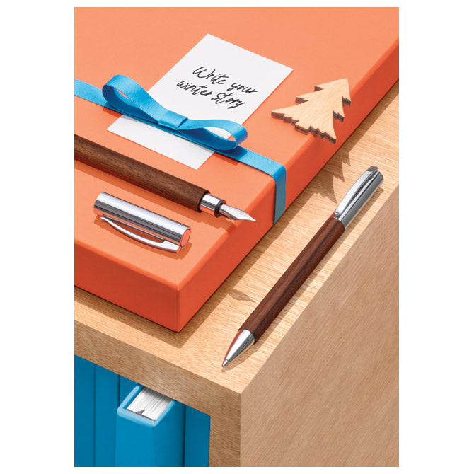 NALIVPERO DRVENO TIJELO (DRVO ORAH) AMBITION (F) FABER CASTELL 148581-SELECTIVE SMEĐE