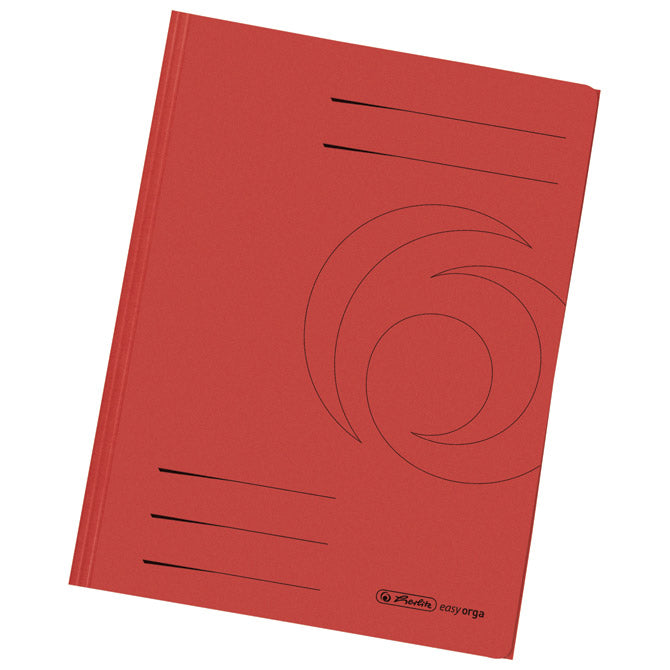 FASCIKEL MAPA KARTON RECIKLIRANI A4 HERLITZ 11076445 RDEČI