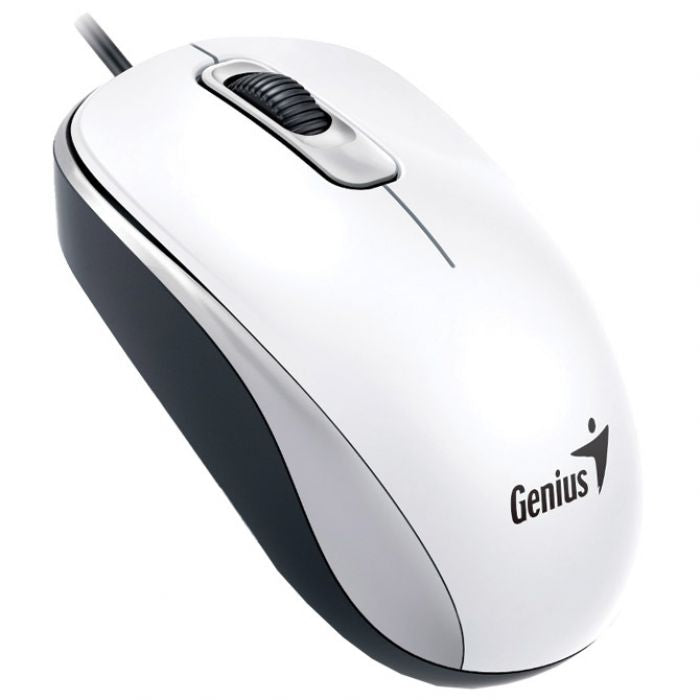 MIŠ USB 3TIPKE OPTIČKI DX-110 GENIUS BIJELI