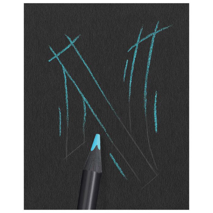 BOJE DRVENE  12BOJA TROKUTASTE BLACK EDITION FABER-CASTELL 116412 BLISTER
