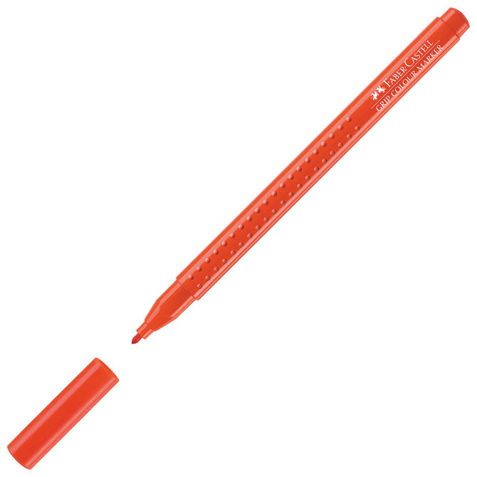 Šolski flomaster 10 barv grip neon plus pastel faber castell 155312 blister