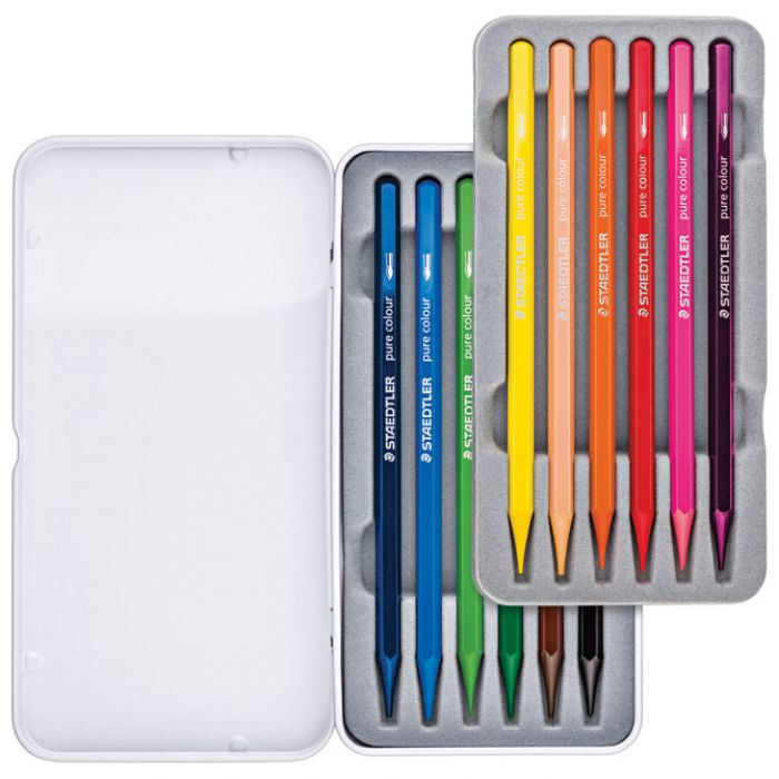BOJA VODENA U OLOVCI 12BOJA METALNA KUTIJA FULL WATERCOLOR DESIGN JOURNEY STAEDTLER 14610G M12 * DO ISTEKA ZALIHA