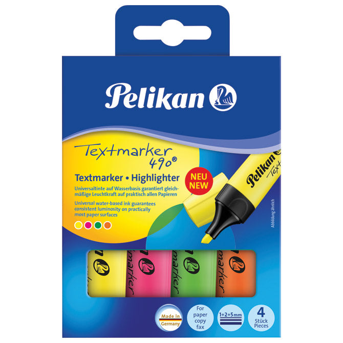 Signir 2-5mm 490 pelikan 814058 4boje blister