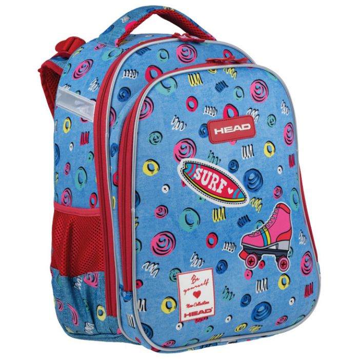 RUKSAK ŠKOLSKI ANATOMSKI COOL GIRL HEAD 501020004 JEANS * DO ISTEKA ZALIHA