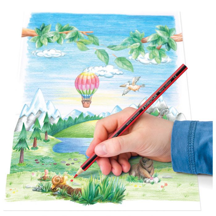 BOJE DRVENE  12BOJA NORIS COLOUR PLUS OLOVKA GRAFITNA HB GRATIS STAEDTLER 185 SET9 BLISTER