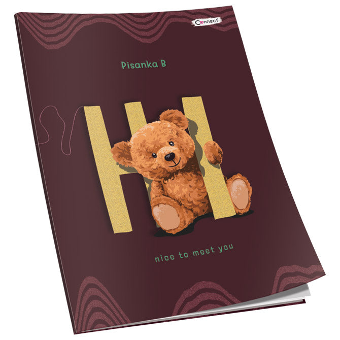 Obrazac školski pisanka "B" za 1razred Soft+ Connect Girl