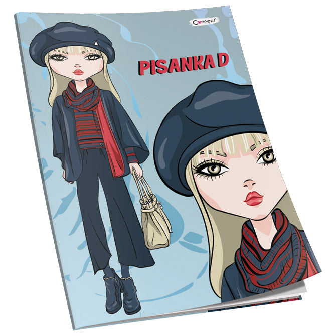 OBRAZAC ŠKOLSKI PISANKA "D" ZA 4RAZRED SOFT PLUS  CONNECT GIRL