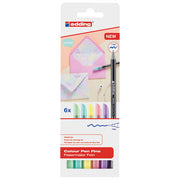 Flomaster školski   6boja pastel edding 1200/6 s