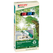 Permanentni marker 1,5-3mm okrogla konica ecoline edding 21-4barve