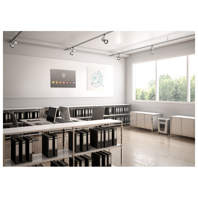 UNIČEVALEC DOKUMENTOV 15 LISTOV MICROCUT IQ PRO LEITZ 80050000 BELA/SIVA