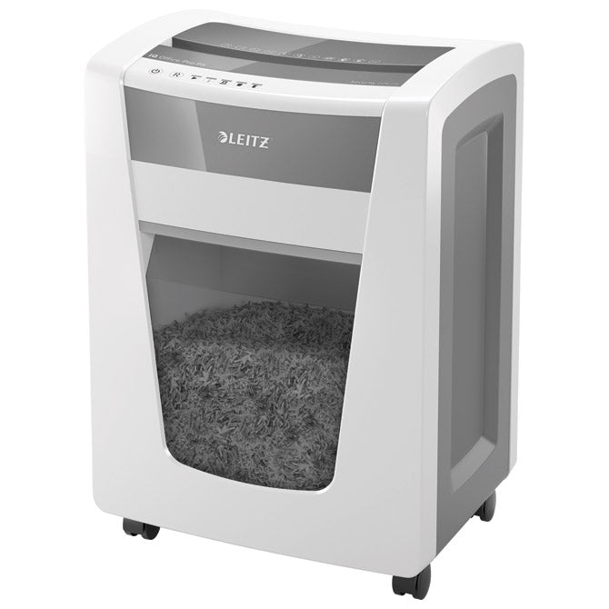 UNIČEVALEC DOKUMENTOV 15 LISTOV MICROCUT IQ PRO LEITZ 80050000 BELA/SIVA