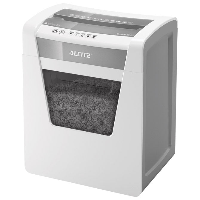 UNIČEVALEC DOKUMENTACIJE 10 LISTOV MICROCUT IQ LEITZ 80020000 BELA/SIVA