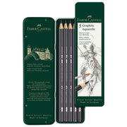 OLOVKA GRAFITNA PK5 U METALNOJ KUTIJI AQUARELLE FABER CASTELL 117805