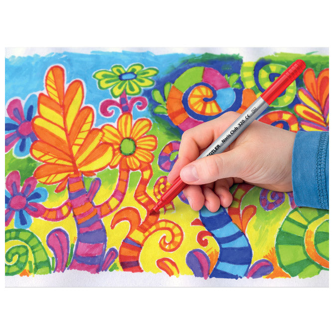 FLOMASTER 36BOJA OBOSTRANI S 2 VRHA DESIGN JOURNEY STAEDTLER 3200 TB36 BLISTER