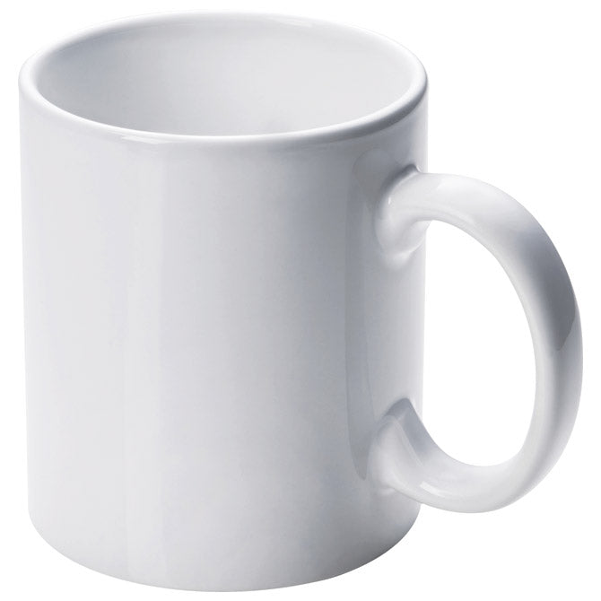 ŠALICA 300ML KERAMIČKA SUBLIMACIJSKA EASY 127706 BIJELA