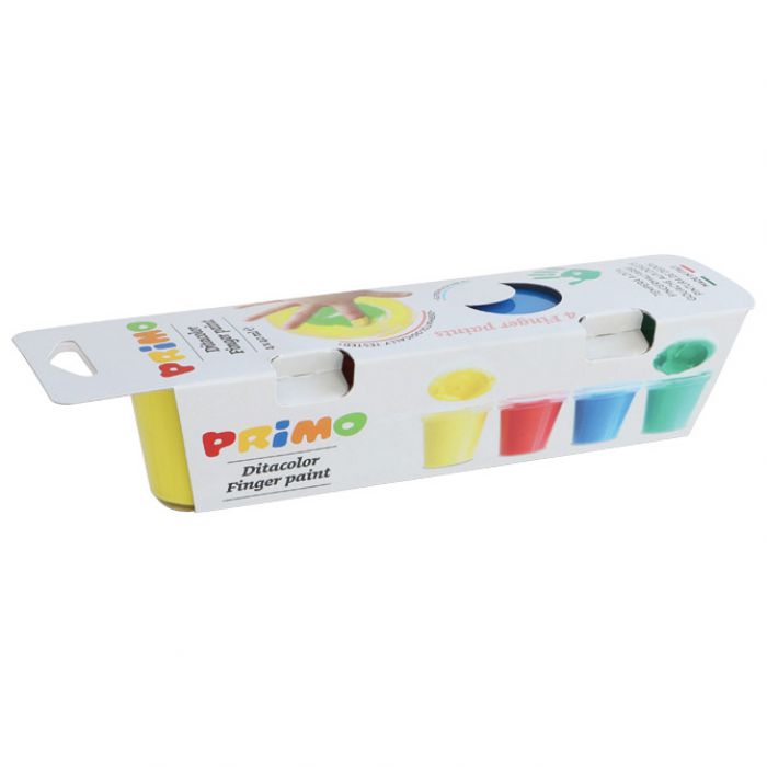 BOJA TEMPERA ZA RUKE   40ML U ČAŠI 4BOJE PRIMO 2251TD40S4 BLISTER