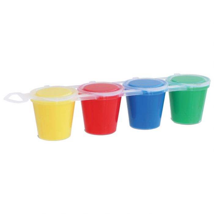 BOJA TEMPERA ZA RUKE   40ML U ČAŠI 4BOJE PRIMO 2251TD40S4 BLISTER
