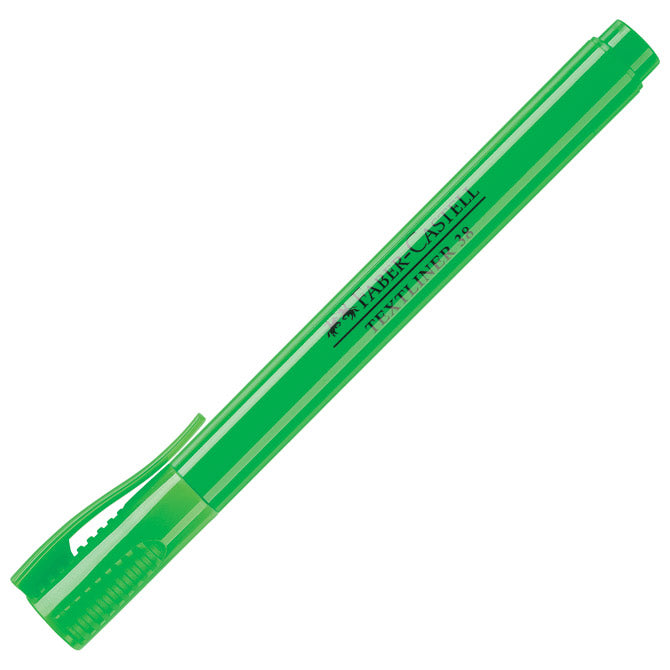 Označevalec 1-5 mm slim 38 superfluorescentni faber castell 157763 zeleni