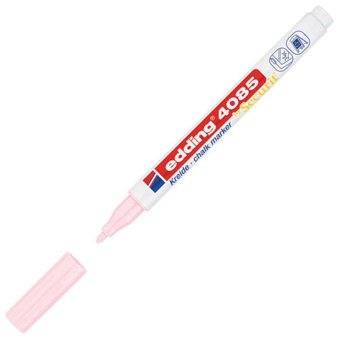 MARKER-KREDA ZA STEKLO 1-2MM EDDING 4085 PASTEL ROZA!!