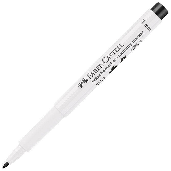 Marker za perilo 1mm faber castell 159502 črn