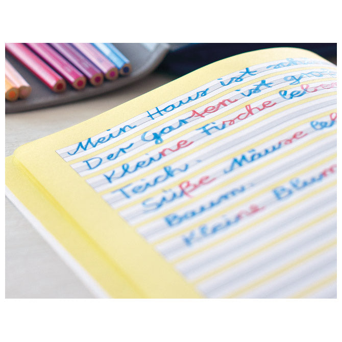 Barve leseni jumbo grip faber castell 110910 rdeča/modra