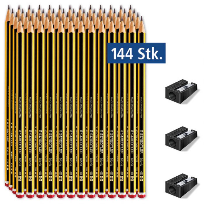 OLOVKA GRAFITNA HB NORIS ANNIVERSARY PK144 PLUS ŠILJILO PK3 GRATIS STAEDTLER 120 C144P1
