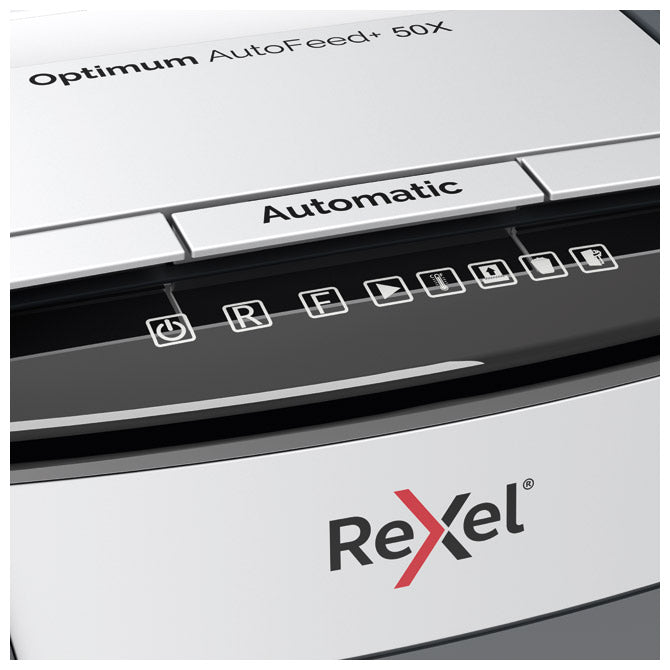 UNIŠTAVAČ DOKUMENTACIJE  50 (RUČNO 5) LISTOVA CROSSCUT OPTIMUM AUTO FEED PLUS   50X REXEL 2020050XEU