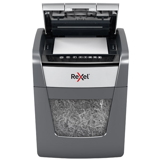 UNIČEVALEC DOKUMENTACIJE 50 (ROČNO 5) LISTOV CROSSCUT OPTIMUM AUTO FEED PLUS 50X REXEL 2020050XEU
