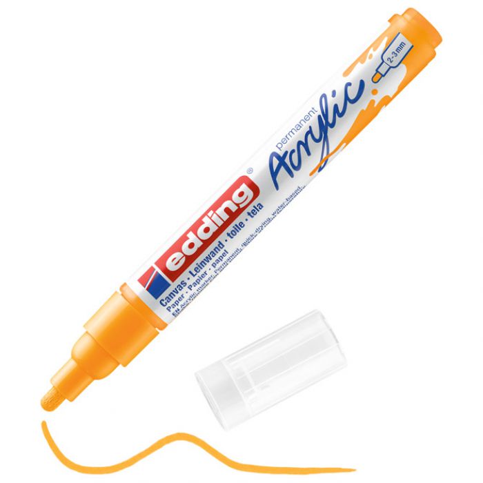 MARKER AKRILNI 2-3 MM EDDING 5100906 TOPLO ŽUTI