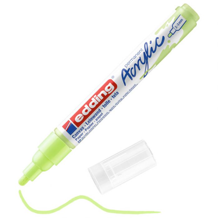 MARKER AKRILNI 2-3 MM EDDING 5100917 PASTEL ZELENI
