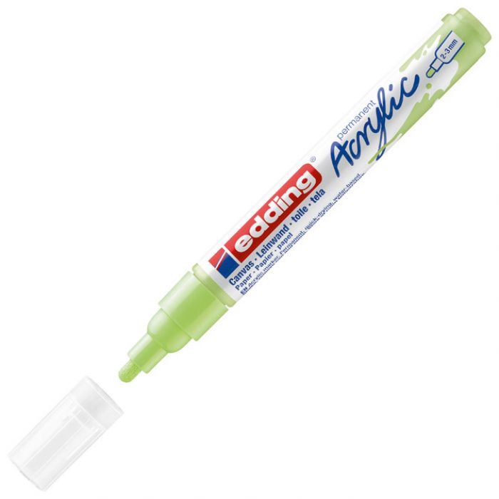MARKER AKRILNI 2-3 MM EDDING 5100917 PASTEL ZELENI