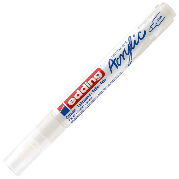 MARKER AKRILNI 2-3 MM EDDING 5100922 BIJELI