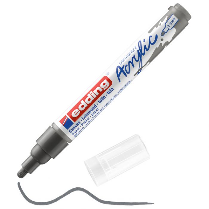 MARKER AKRILNI 2-3 MM EDDING 5100926 ANTHRACITE