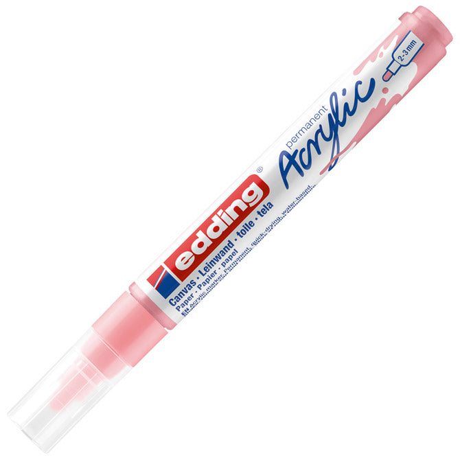 Marker akrilni 2-3mm edding 5100935 prljavo pastelno rozi