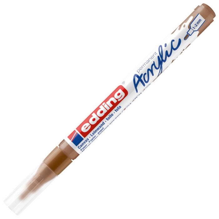 MARKER AKRILNI 1-2 MM EDDING 5300919 SVIJETLOSMEĐI