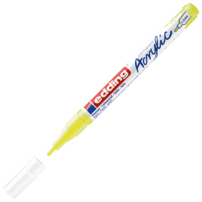 MARKER AKRILNI 1-2 MM EDDING 5300065 FLUO ŽUTI