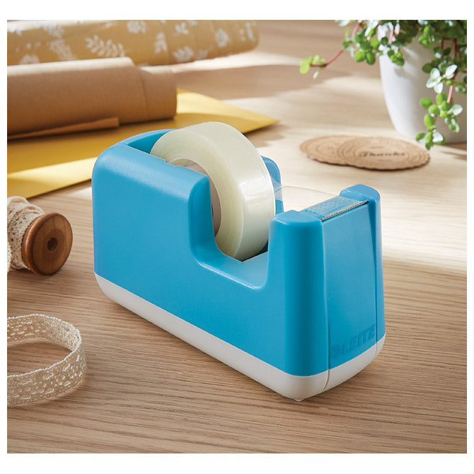 Stojalo za lepilni trak cosy leitz 53670061 modra/bela blister
