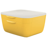 Kutija s  2 ladice cosy leitz 53570019 žuta/bijela