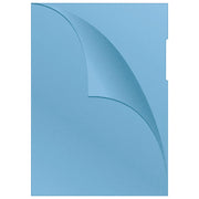 FASCIKL "L" 120MY PP A4 MAT PK100 Q-CONNECT KF00307 PLAVI