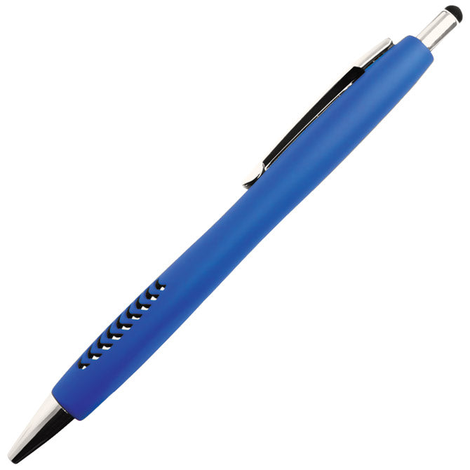 Olovka kemijska metalna gumirana grip plus touch pen ycd1006tr melbourne sha.tamno plava