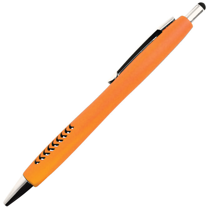 Olovka kemijska metalna gumirana grip plus touch pen ycd1006tr melbourne sha.toplo žuta
