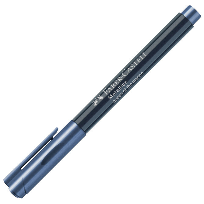 MARKER PERMANENTNI 1-2MM METALLIC FABER CASTELL 160753 METALIK TAMNO PLAVI