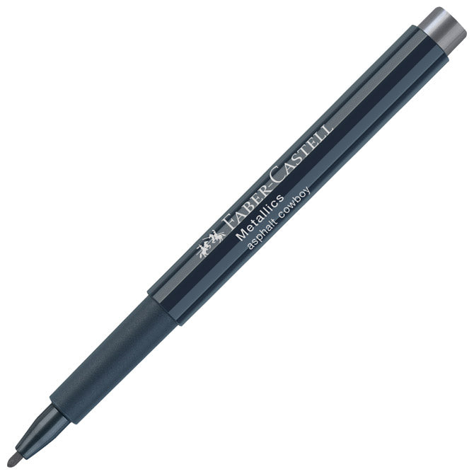 MARKER PERMANENTNI 1-2MM METALLIC FABER CASTELL 160775 METALIK ANTRACIT