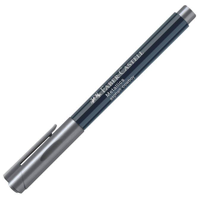 MARKER PERMANENTNI 1-2MM METALLIC FABER CASTELL 160775 METALIK ANTRACIT