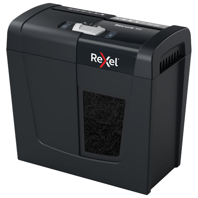 UNIČEVALNIK DOKUMENTOV 6 LISTOV CROSSCUT SECURE X6 REXEL 2020122EU